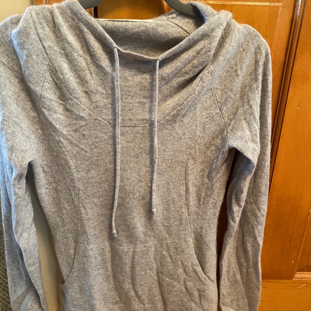 Athleta Cashmere hoodie sweater